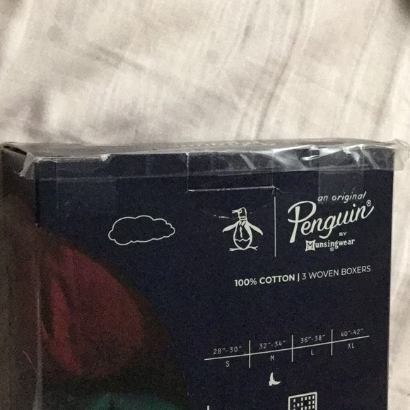 Original Penguin Men’s Boxers Red, Blue, Green S NWT - Picture 3 of 3